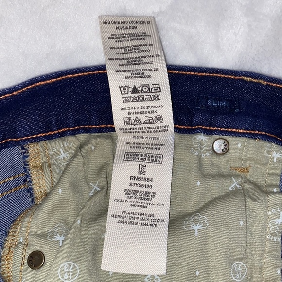 Patagonia Women’s Blue Jeans, 98% Organic Cotton size 32 Slim - Picture 12 of 13